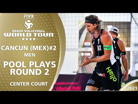 Court 1 | Men's Pool Play - Round 2 | Full Day | 4* Cancun 2021 #2