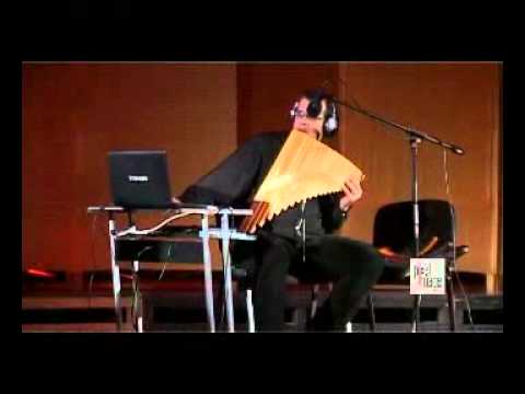 06 AFROmanian / foaie verde ca bobu - FOLKLORTRONIK Madalin Luca - music pan flute