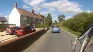 preview picture of video 'A Ride Along the B3095 in Wiltshire'