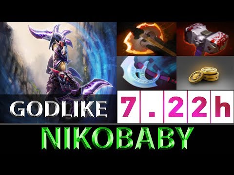Nikobaby [Anti-Mage] Godlike Farming Boss 804 GPM ► Dota 2 7.22h