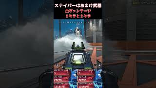 【APEX】スナイパーはおまけ武器。凸ヴァンテージ３タテと２タテ