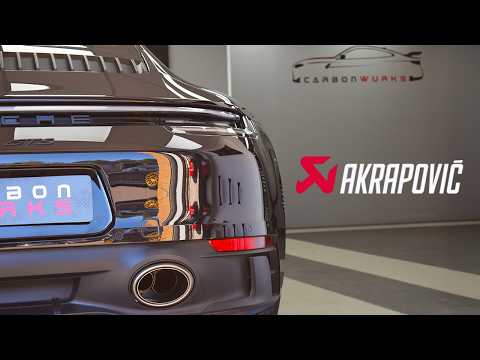 The Porsche 911 (992) Just WOKE UP - Akrapovic Exhaust System!