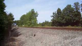 preview picture of video 'Amtrak Train 48 at Pump Road, 08-08-09'