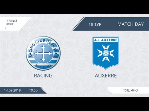 AFL19. France. Ligue 2. Day 18.  Racing - Auxerre