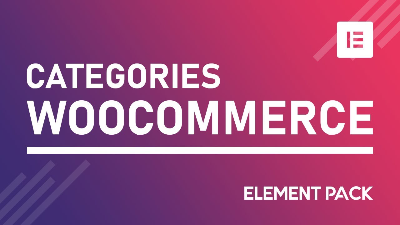 WooCommerce Categories Video Thumbnail