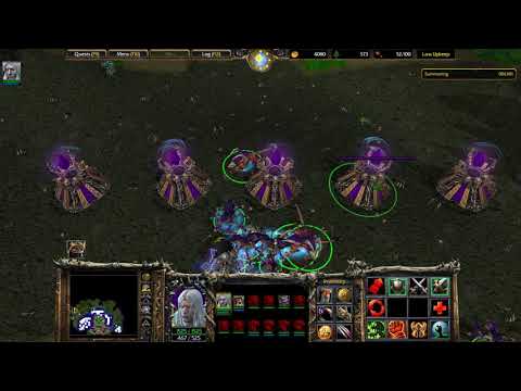 Warcraft 3: Reforged 4K - Undead Campaign Chapter 8 - Under the Burning Sky