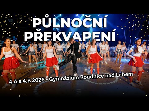 Půlnoční překvapení | Maturitní ples 10.1.2026 Gymnázium Roudnice nad Labem