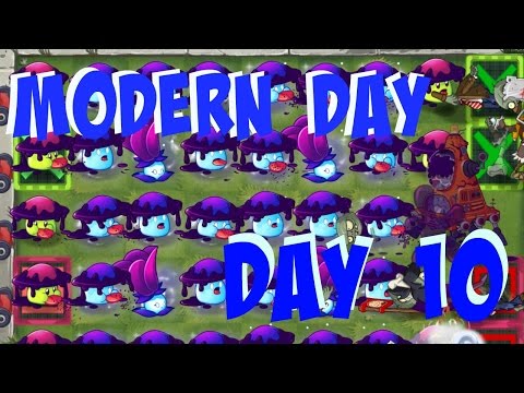 Plants vs Zombies 2 Modern Day Epic Hack - Day 10 - Spit It Out!!!