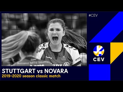 Allianz MTV STUTTGART vs Igor Gorgonzola NOVARA FULL MATCH - 2020 #CLVolleyW Pool C leg 2
