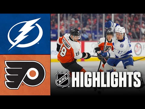 Lightning vs. Flyers | NHL Highlights | January 12, 2026