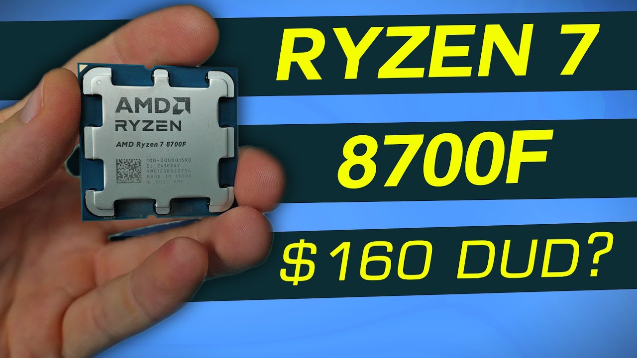 I wouldn't buy the Ryzen 7 8700F, and here is why...