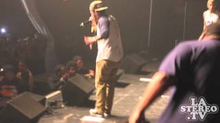 On stage with Mac Miller &quot;Donald trump&quot; closing Paid Dues 2012
