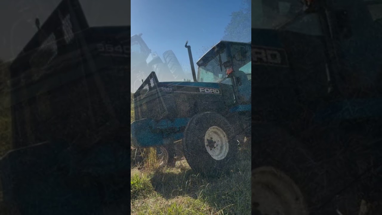 Extreme Bushhogging!#bushhog #agriculture #tractor #agriculturefarming #farming #fordtractor #ford #