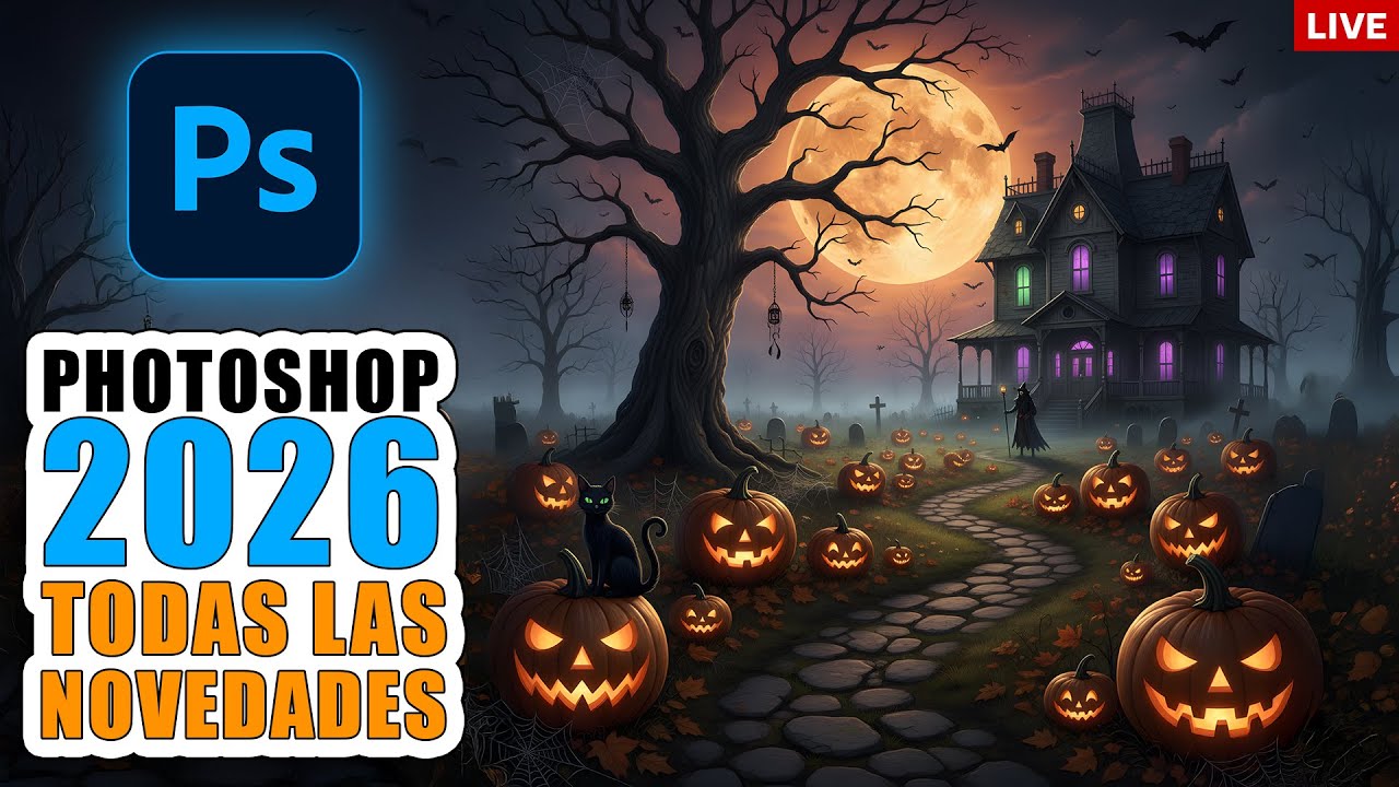 🚀 Todas las NOVEDADES de PHOTOSHOP 2026: viene cargado de novedades