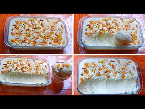 সহজ এবং পারফেক্ট ভেনিলা ক্ষীর আইসক্রিম রেসিপি |Homemade Creamy Vanilla Kheer Ice Cream Recipe 