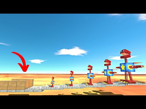 Growing Boxy Boo Challenge - Animal Revolt Battle Simulator