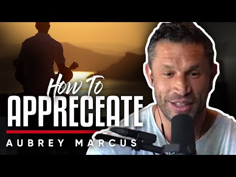 どのように感謝する：オーブリー・マーカスは、人生の小さなことを感謝し始める方法を教えてくれます。 (HOW TO APPRECIATE: Aubrey Marcus Teaches You How To Start Appreciating The Small Things In Life)