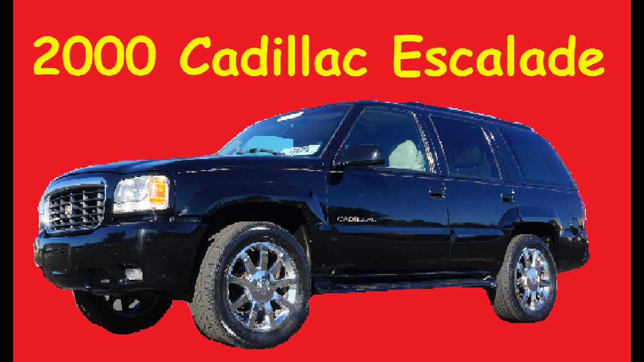 2000 Cadillac Escalade 20" Wheels 5.7L Exterior Video Review
