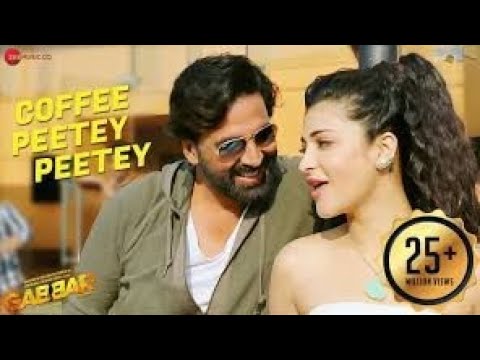 Coffee Peetey Peetey Full Video - Gabbar Is Back  | Akshay Kumar & Shruti Haasan | Ay Songs