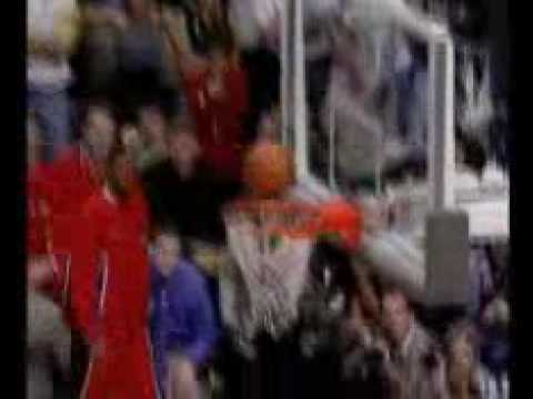 NBA Fights  Reggie Miller Vs Michael Jordan