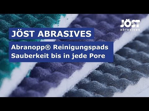 JÖST abrasives: Abranopp - das revolutionäre Reinigungspad