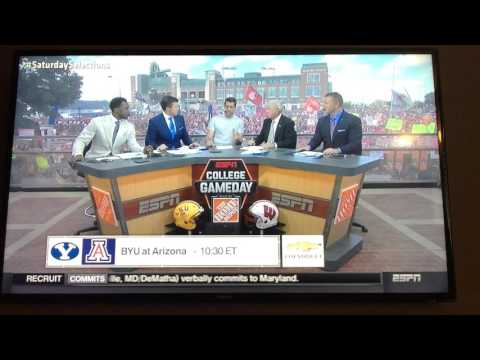 College Gameday picks week 1 (9/3/2016)