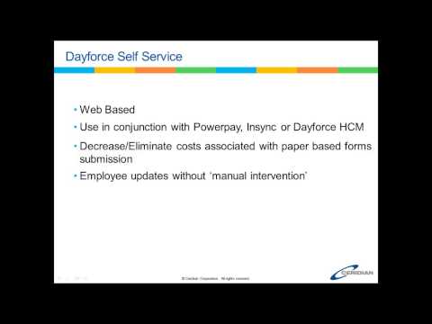 Dayforce Self Service Introduction