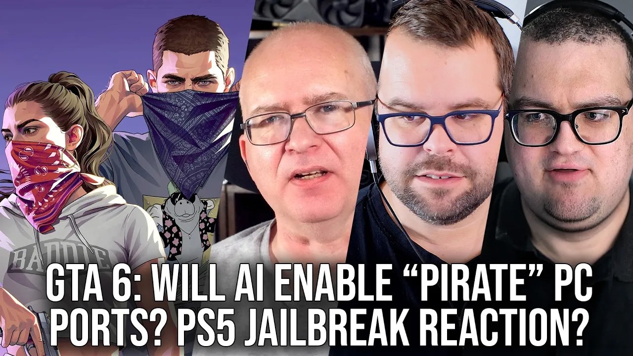 DF Direct Q+A: GTA 6 - Will AI Enable Recompiled PC Ports? How Will Sony React To The PS5 Jailbreak?