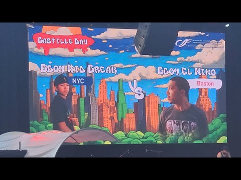 BBoy Kid BREAK  (NYC) vs BBoy El Nino (Boston)