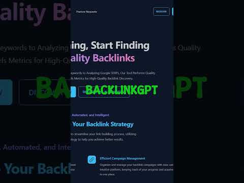AI Tools - BacklinkGPT #shorts