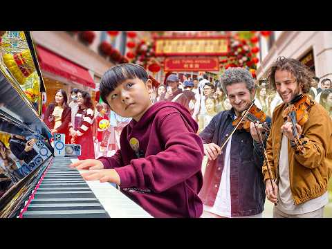 Amazing 5 year old plays “River flows  in you” with us 🥰