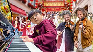 Download lagu 5 year old boy plays “River flows in you” with us and shock everyone … 🤯 mp3