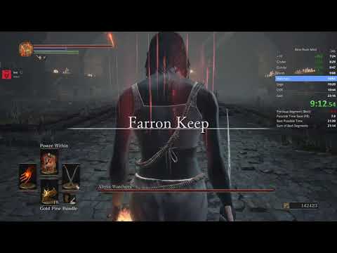 Dark Souls III | Boss Rush mod speedrun former World Record [22:47 IGT]