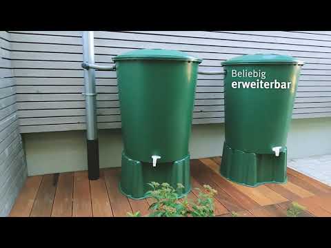 Montage und Vorteile - Regentonne rund | GARANTIA