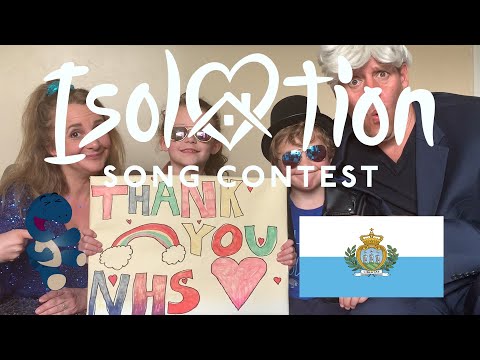 Lucy Porter & Justin Edwards - Isolation Song Contest entry for San Marino #VoteSMR