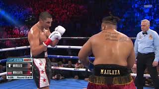 ANTONIO MIRELES  vs  PATRICK MAILATA  HEAVYWEIGHTS BOXING DIVISIONS @sportsgeneral9839