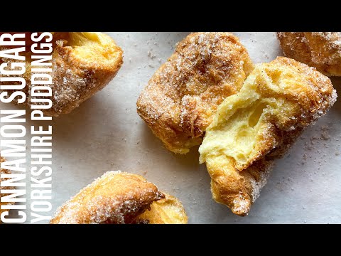 Yorkshire Puddings | Cinnamon Sugar Popovers Recipe