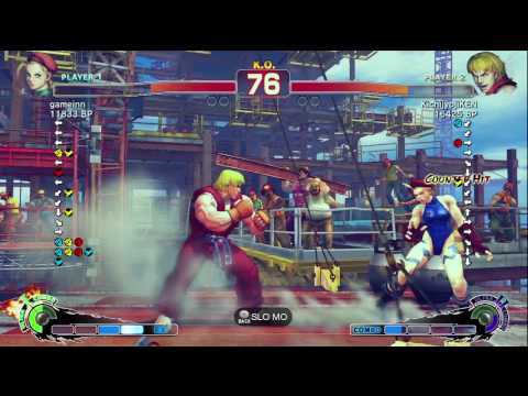 Daigo [Cammy] vs KichijyojiKEN [Ken] SSF4 Japanese Online Ranked Matches - TRUE-HD