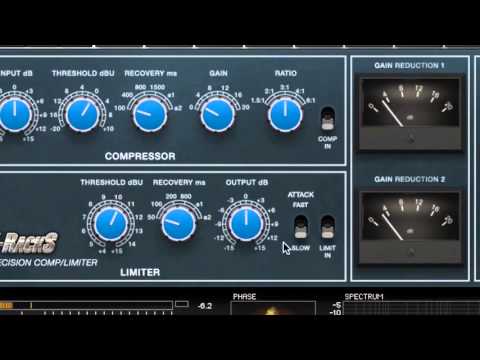 New Precision Compressor Limiter processor & AAX compatibility available in T-RackS Custom Shop!