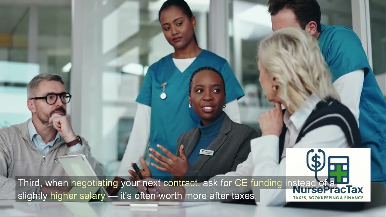 Video thumbnail for NP Continuing Education Tax Deductions Explained