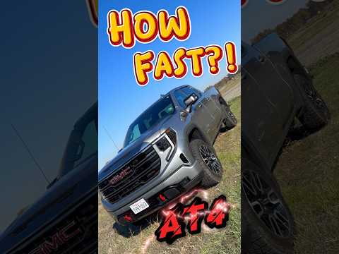 Thumbnail for How Fast is the GMC Sierra AT4? by Car