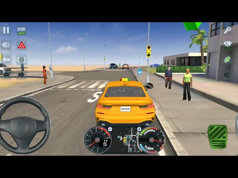 TAXI DRIVER SIM 2020.!! WASHING BMW CAR TAXI SIM 2020