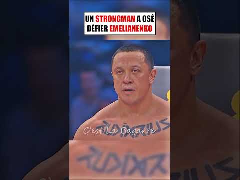 UN STRONGMAN A OSÉ DÉFIER EMELIANENKO #shorts