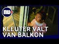 Kleuter valt van zesde verdieping en wordt gevangen met laken | NU.nl