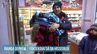 İran’da Deprem! Yüksekova ve Şemdinlide de Hissedildi... VİDEO