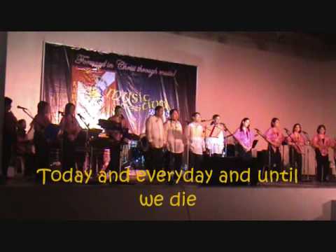 "Come Into Our Life "...Entry to the 1st Laguna Music Festival 2009...CFC Laguna West 1 Sector Choir
