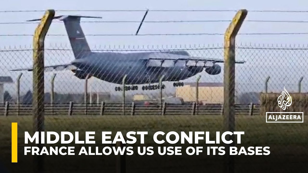 France allowing US to use some of its air bases in the Middle East 'temporarily'