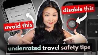 UNDERRATED TRAVEL SAFETY TIPS FOR FIRST TIMERS | 30+ Tips & Tricks to Keep You Safe Abroad!