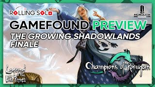 Champions of Rokugan | GameFound Preview | Solo Playthrough | The Growing Shadowlands | Finale