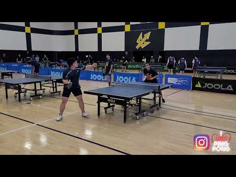 Nikhil Kumar (UC Berkeley) vs Bryson Liu (UCSD) // 2023 NCTTA West Regional Championships